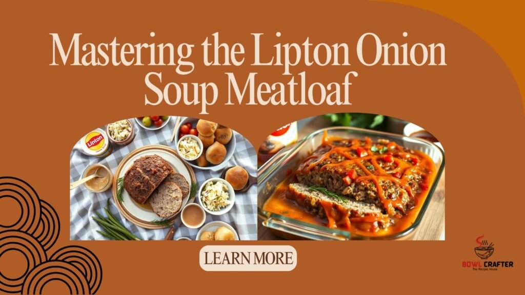 Lipton Onion Soup Meatloaf