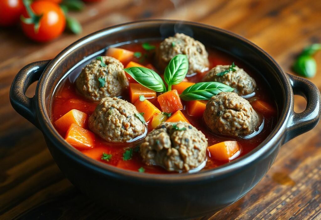 Italian Meatball Soup