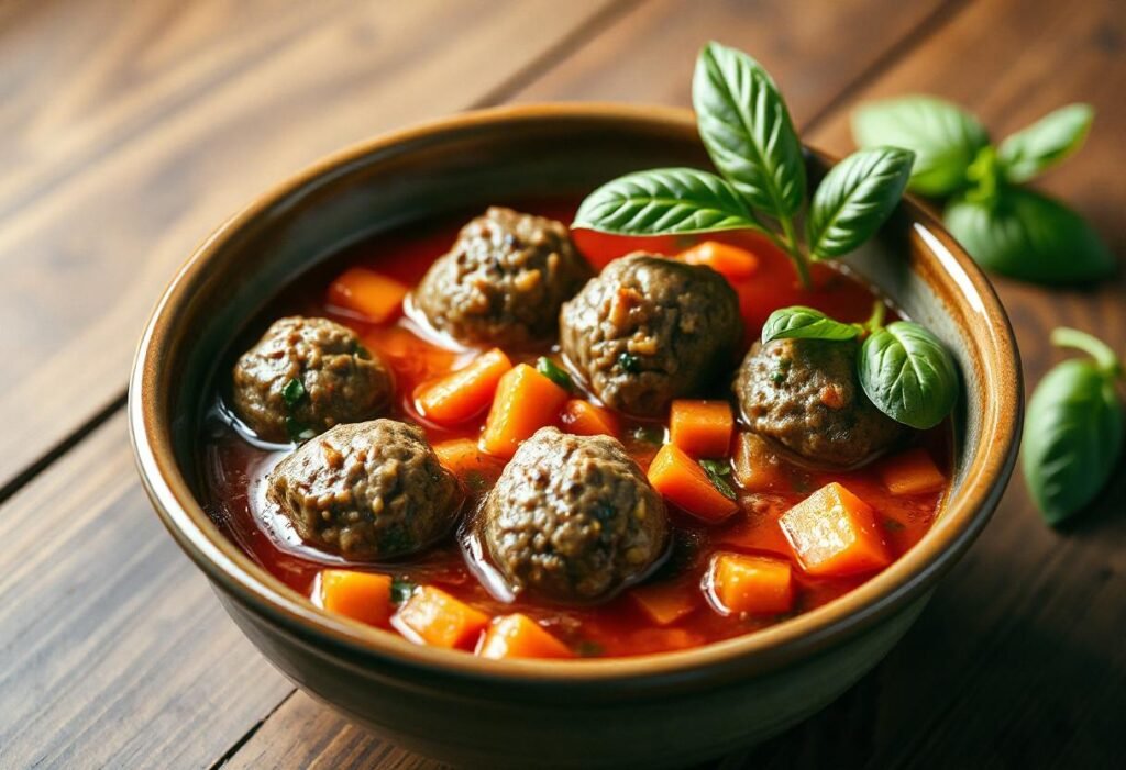 Italian Meatball Soup