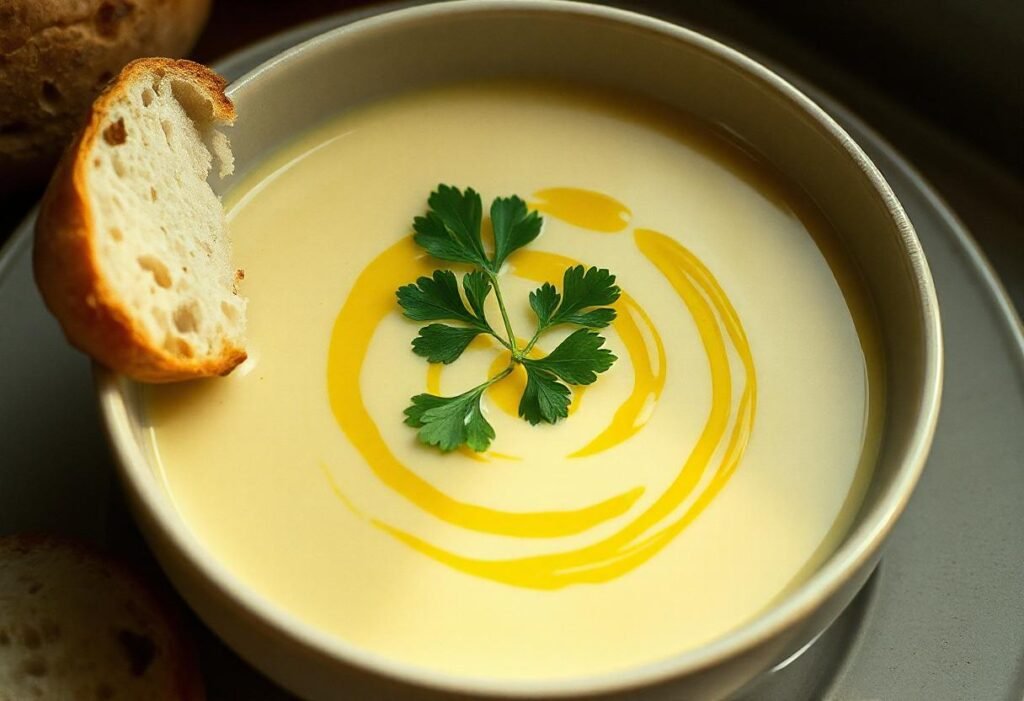 Roasted Cauliflower Soup