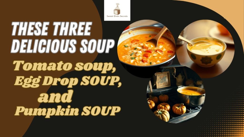 Savor the Season with These Three Delicious Soup Recipes: Tomato, Egg Drop, and Pumpkin